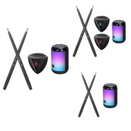 [themremain]-Portable Electronic Air Drum Somatosensory Drum with Drumstick Electronic Drum Musical 