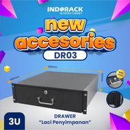 INDORACK DR03 | Drawer 2U Depth 460mm With Lock | RACK SERVER