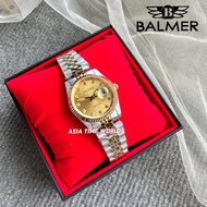 [Original] Balmer 8172L TT-2S Elegance Sapphire Women Watch with Gold Dial Two-Tone Silver and Gold Stainless Steel