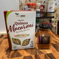 [PRE-ORDER] ORGANIC QUINOA MACARONI GLUTEN FREE BY NOW FOODS 227G - ALLERGY-FRIENDLY PASTA VEGAN SPA