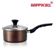 Happycall Comfort Ceramic Coating Pot 16cm One Handle with Glass View Lid