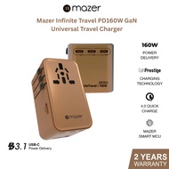 Mazer Infinite Travel PD160W GaN Universal Travel Charger