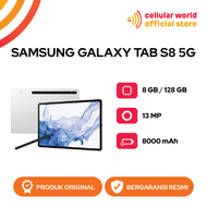 Tablet Samsung Galaxy Tab S8 5G 8/128GB Garansi Resmi Indonesia