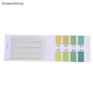 [CrownFamily] 80×PH 5.5-9.0 Test Strips Litmus Test Paper Full Range Acidic Alkaline Indicator [MY]