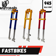 SHOCK USD FAST BIKES REAL JUMP KLX 150 - DTRACKER / SHOCK UP SIDE DOWN FAST BIKES KLX150 - DTRACKER