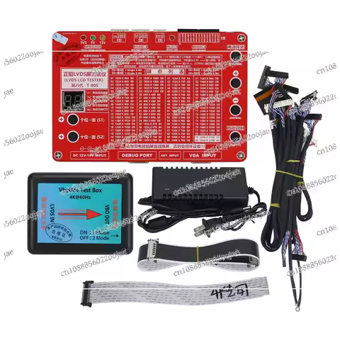 T-80S 8th Generation 3840x2160 2K 4K LVDS LCD Screen Tester LED LCD Panel Tester for TV Screens