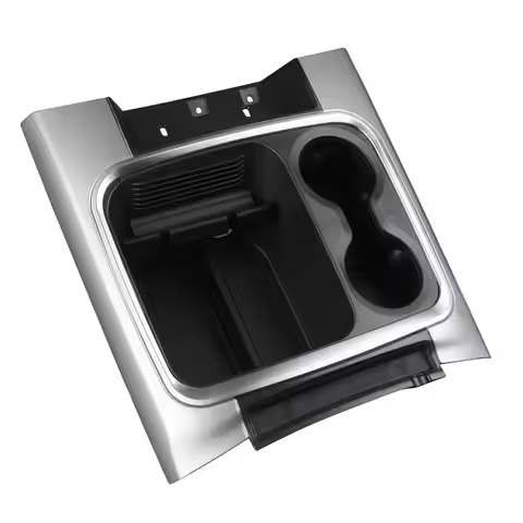 AU34-Decorative Bezel For Ram 1500 2500 3500 2013-2018 Car Center Console Cover Cup Holder 5VC931Z6A