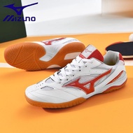 ♈✿ Mizuno ด้านล่างเอ็นรองเท้าแบดมินตันรองเท้าวอลเลย์บอลผู้ชายและผู้หญิงรองเท้าเทนนิสโต๊ะปิงปองรองเท้ากีฬาสำหรับนักเรียนเด็กผู้ใหญ่