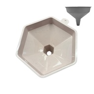 Grey Funnel Corong Warna Kelabu 漏斗 JX-864 20cm x 20cm x 13.5cm DY-955533308649