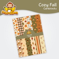 Cozy Fall Cardstock Paper Pack | A4 & A5 | Glossy & Matte | Print Monkey