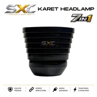 Retrofit Rubber UNIVERSAL HEADLAMP RUBBER 7 in 1 For car and motorbike headlight Allsize