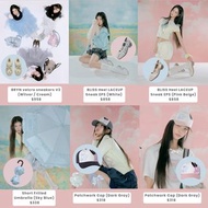 〖 Pre-order 預訂｜韓星 K-pop 〗Rockfish x ILLIT 聯名款 BRYN velcro sneakers BLISS Heel LACEUP 遮 Cap 帽