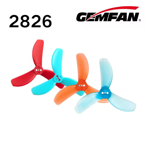 Drone Soccer Props Gemfan 2826 -3 3 Blade Mini Propeller 2.8in for PC CW CCW RC Parts DIY for Motor 