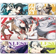 ZZZ Gaming Hoshimi Miyabi Ye Shunguang Mouse Pad Evelyn Ellen Zenless Zone Zero Keyboard Desk Mats X