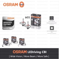 76211CW OSR Osram H8/ H11/ H16 LED 6000k 25W 12V PGJ19-X 3XFS19X2