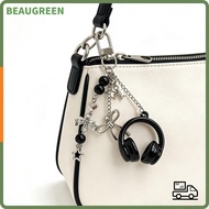 BEAUGREEN Headphone Charms, Bag Decoration Hanging Music Headphone Bag Charms, Y2K Phone Strap