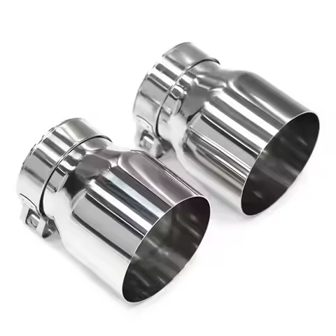 N68R--For BMW F22 F23 F20 F21 F30 F31 F32 F33 F36 2Pcs Exhaust Tip Muffler Id60mm For M235i M240i M1