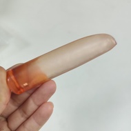 1PC 40g cam morganite tổng hợp Corundum thô đá quý Uncut nguyên liệu