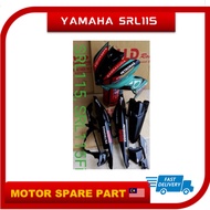 YAMAHA SRL115 FI RACING COVER SET PETRONAS STICKER TANAM STRIPE LAGENDA115 FI LAGENDA 115 SRL115 FI 