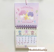 玉桂狗 角落生物 大口仔 蠟筆小新 little twins star  卡通 公仔 2023年 迷你 掛曆 月曆 吊曆 辦公室 書枱