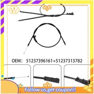 【W】2x Car  Hood Release Cable 51237396161 51237313782 for     328i 335i 435i 428i 340i