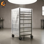 [prettyia] Transparent Dust Cover 70 Cm Wide Pastry Tray Rack Cover 70-58-153cm