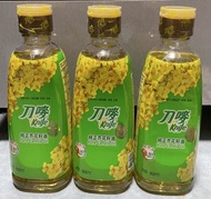 刀嘜 純正芥花籽油 900ml 3支