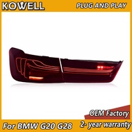 Car Styling for BMW G20 Tail Light 2019-2021 BMW 3 Series Taillights G28 330i 320i 325i Rear DRL Fog