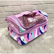 Smiggle Double Decker Lunch Box original (Preloved) Thermal Lunch Bag - Unicorn