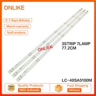 (ของแท้100%) SHARP 40 "LED LC-40SA5100M LC-40SA5200X LC-40SA5500X TV BACLKLIGHT LC-40SA5100 LC40SA52