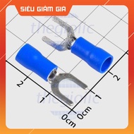 [20 Pieces]- SV3.5-6 Cos Y-shaped Head With Wire Cover 2.63-4.6mm2 M6 Screws Blue SmartFix Component