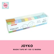 Washi Tape Joyko 12 Warna WT-100