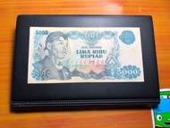 Uang Kuno 5000 Rupiah Sudirman 1968 Original dua Huruf Langka