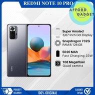 XIAOMI REDMI NOTE 10 PRO RAM 8/128 GB GARANSI RESMI