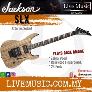 Jackson X Series Soloist SLX Electric Guitar - Zebra Wood
