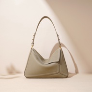 Head Layer Cowhide Versatile Armpit Commuting Shoulder Bag 7432