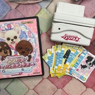 偶像明星狗 nds 遊戲碟 連刷卡機 及30張卡