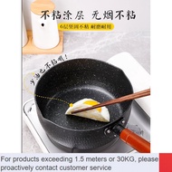 NEW💎Medical Stone Milk Pot Japanese Yukihira Pan Instant Noodle Pot Cooking Noodle Pot Non-Stick Pan Small Pot Hot Milk