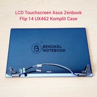 LCD Touchscreen Asus ZenBook Flip 14 UX462 UX462DA UX462FA UM462D UM462DA UM462 Complete Silver Casi