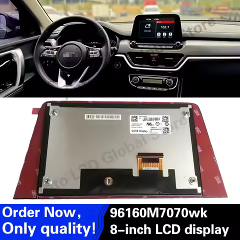 96160M7070wk Radio navigation screen touch screen For K i a Forte Nav 20119-2021 LA080WV9-SL01 LA080