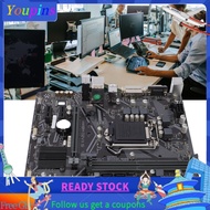 youpins Wisoqu H410M S2 M ATX Computer Motherboard  for LGA 1200 10th Gen CPU Processor 2 DDR4 DIMM 
