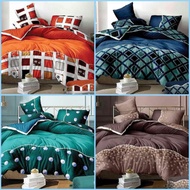 [New Collection] Modern Design Patchwork Bedsheet Queen Cadar Patchwork Queen