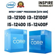 Intel CoreTM Processor [12th Gen] i3-12100 i3-12100F i5-12400 i5-12400F