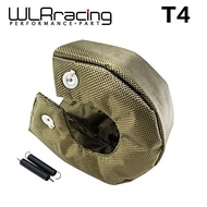 WLR - 100% FULL TITANIUM turbo heat shield blanket T4 turbo blanket fit :t4,gt40,gt42 ,gt55,t6,t66 t