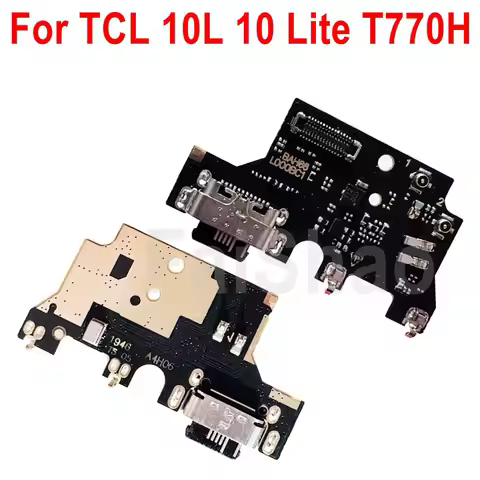 New USB Charging Port Connector Charge Dock Board Flex Cable For TCL 10L / 10 Lite T770H