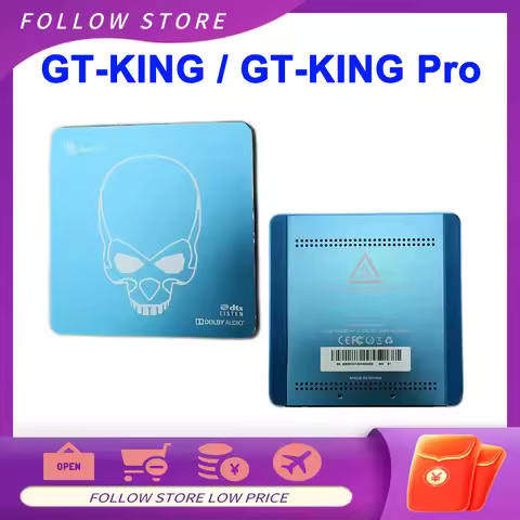 BEELINK GT-King Pro TV Box WiFi 6 HiFi Set Top Box 4K UHD GT-King TV Box STB IPSTB IPTV S922X-H Dolb