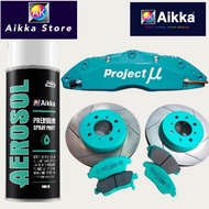 AIKKA Brake Caliper Paint 10515 PROJECT MU Green Blue AIKKA 2K Paint AUTOMOTIVE/ Cat Motor/ Cat Kere