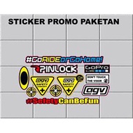 AGV HELMET CUSTOM STICKER