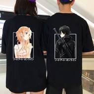 Kaus Online Ilmu Pedang Anime Kaus Pasangan Kirito dan Asun Atasan Fas