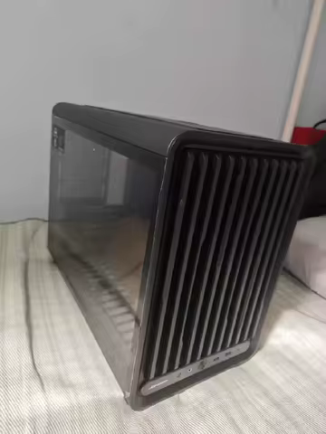 JONSBO D33 Computer Case Small Desktop Support 360 Water Cooling Grille Panel Air Duct Computer Case
